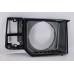 Mitsubishi Pajero Montero L047 L049 '83-'91 Head Lamp Light Case / Rim - Black Rim Grey Base [ 1 PC Left / Right ]